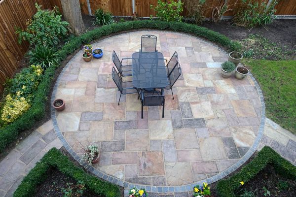 Stone Patio Repair in Lexington