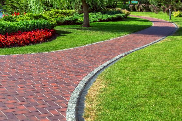 Brick Sidewalk Repair in Lexington