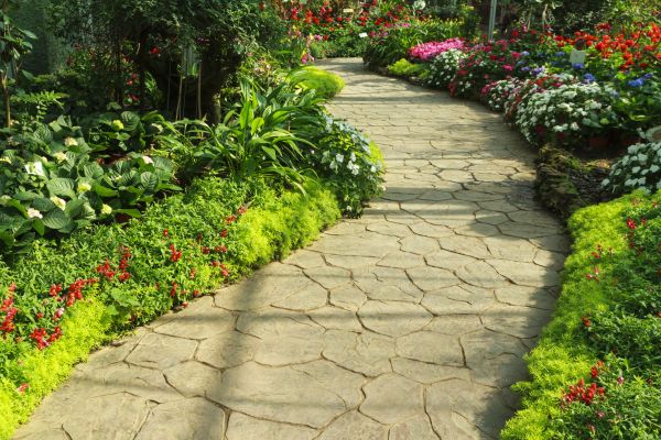 Stone Pathway Repair in Lexington