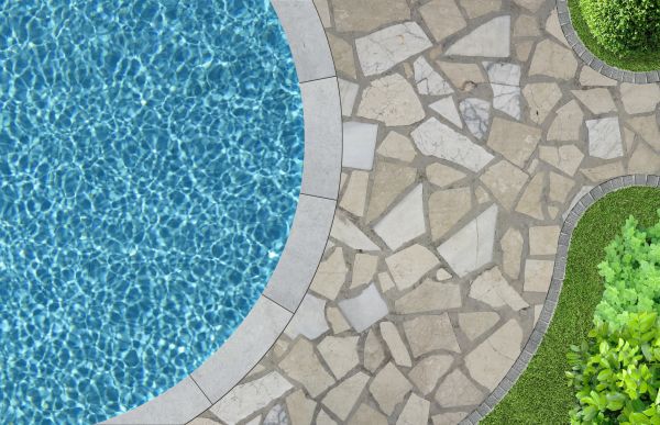 Flagstone Grout Repair in Lexington