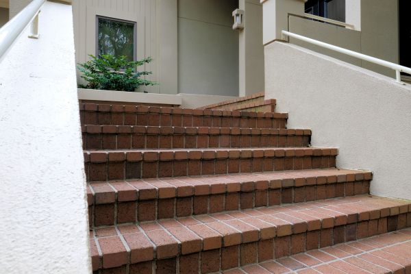 Entryway Brick Repair in Lexington
