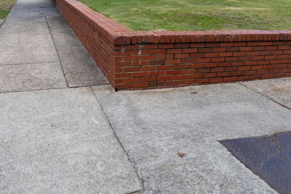 Brick Retaining Wall Repair in Lexington